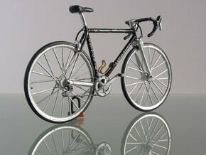 x6 1/18 bicycle wheels in Tan Fine Detail Plastic