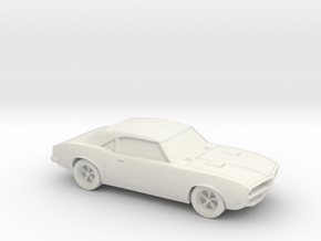 1/87 1967-68 Pontiac Firebird  in White Natural Versatile Plastic