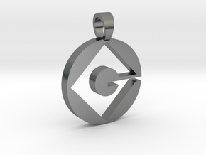 Gru Corp. [pendant]  in Polished Silver