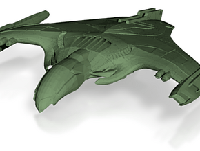 Romulan WarHawk Class  HvyCruiser in Tan Fine Detail Plastic