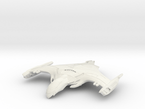 Romulan WarHawk Class  HvyCruiser in White Natural Versatile Plastic