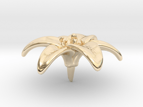 Lily Blossom (Medium) in 14k Gold Plated Brass