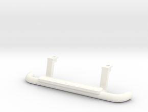 Side step running board D90 Team Raffee in White Processed Versatile Plastic
