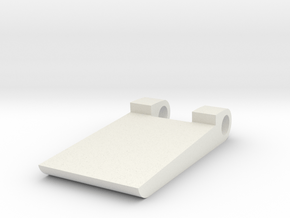 Hinge Ultimaker enclosure (1/3) in White Natural Versatile Plastic: Small