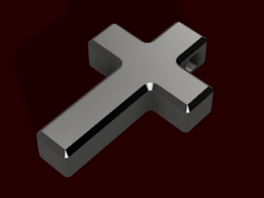 Cross Simple 1 in Matte Black Steel