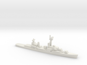 Gearing-class destroyer (FRAM 1A), 1/2400 in White Natural Versatile Plastic