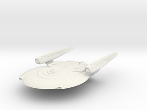 Federatoin  PearHarbor Class  HvyCruiser in White Natural Versatile Plastic