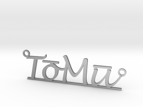 ToMu necklace in Polished Silver