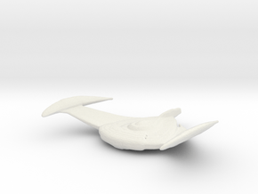 Ent era Romulan Bird of Prey (Re-sized) in White Natural Versatile Plastic