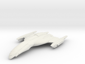 Romulan Algos Class Scout  5" long in White Natural Versatile Plastic