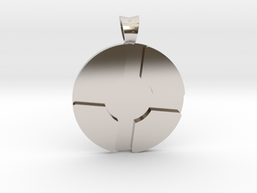 Team Fortress 2 Pendant in Rhodium Plated Brass