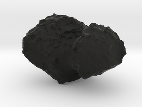 Churyumov-Gerasimenko 67P in Black Natural Versatile Plastic