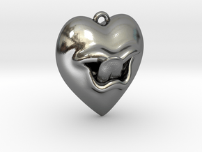 What the heart wants in Polished Silver