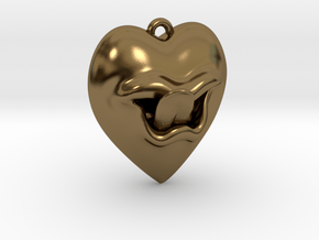 What the heart wants in Polished Bronze