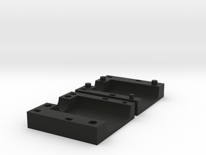 Amiga HDMI Mounting Bracket in Black Natural Versatile Plastic