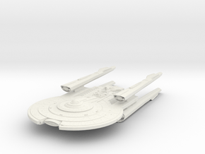 Federation YorkTown Class III  HvyCruiser in White Natural Versatile Plastic