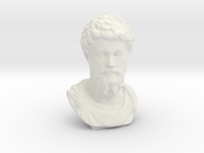 Marcus Aurelius in White Natural Versatile Plastic