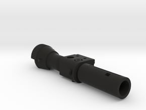 TR Megatron Cannon in Black Natural Versatile Plastic