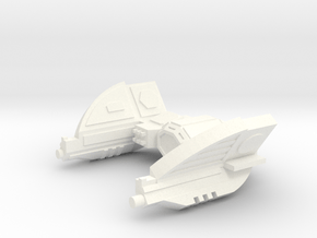 Warbot Drone Fighter in White Processed Versatile Plastic