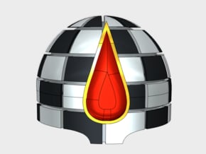 10x Checkered Drop - T:1a Terminator Shoulders in Tan Fine Detail Plastic