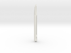 Star Trek 1400 scale Refit Nacelle Left  in White Natural Versatile Plastic