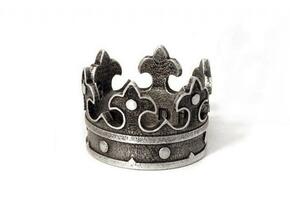 Crown Ring (various sizes) in Polished Silver