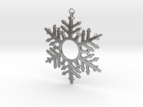 Snowflake Celebration in Natural Silver