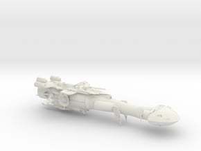 1/270 Dornean Gunship in White Natural Versatile Plastic