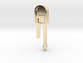 LED Pendant  in 14K Yellow Gold