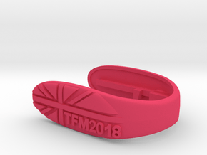 UNION TFM2018 KEY FOB  in Pink Processed Versatile Plastic