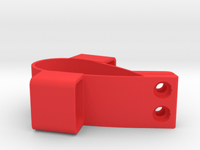 Greenspeed Aero Recumbent Trike Chain Tube Holder in Red Processed Versatile Plastic