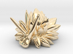 Costasiella Usagi in 14k Gold Plated Brass: Small