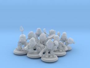 Tohunga Miniatures (for tabletop/display) in Tan Fine Detail Plastic