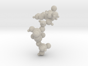 ATP Molecule Pendant in Natural Sandstone: Large