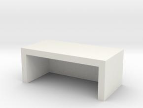 104105231 desk in White Natural Versatile Plastic