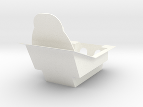 A4 SKYHAWK COCKPIT CRADLE FOR A4 SKYMASTER in White Processed Versatile Plastic