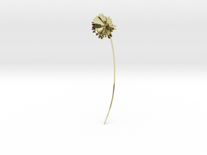 Daisy earring in 18k Gold Plated Brass