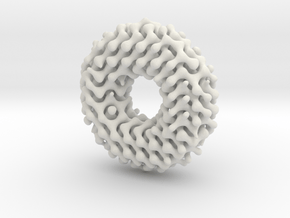 Möbius diamond lattice in White Natural Versatile Plastic: Large