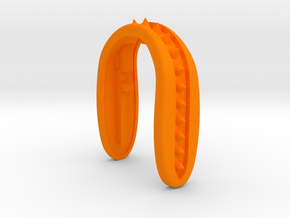 SPIKE 5 KEY FOB  in Orange Processed Versatile Plastic