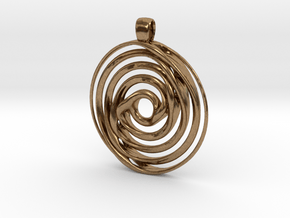 MixK Pendant in Natural Brass