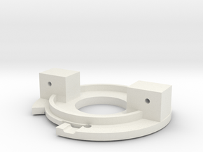 CEV headlamp lock ring in White Natural Versatile Plastic