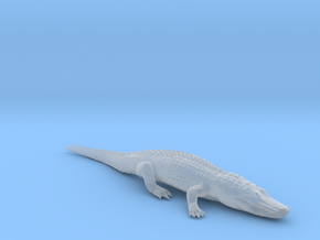 Alligator Relaxing in Smooth Fine Detail Plastic: 1:160 - N