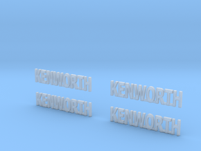 KENWORTH-logo in Tan Fine Detail Plastic