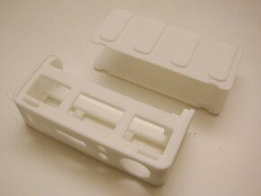 DNA30 BoxMod Part 2 in White Natural Versatile Plastic