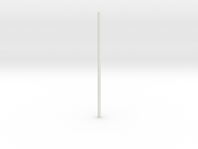 Glider_body - rod-1 in White Natural Versatile Plastic