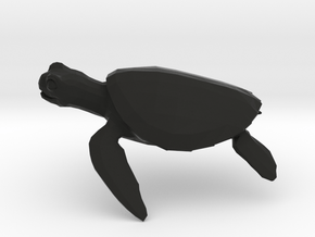 Turtle in Black Premium Versatile Plastic
