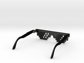 Deal with it - thug life Glasses in Matte Black Steel