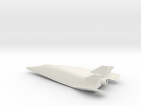 X-24C Hypersonic Research Craft (1977) 1:144 in White Natural Versatile Plastic