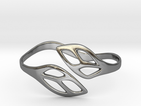 FLOS Bracelet. Smooth Elegance. in Polished Silver: Extra Small