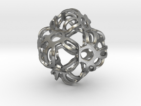 Symmetrically Deformed Cuboid in Natural Silver: Medium